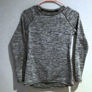 (3for$20)Climate right xs/xch grey/black thermal long sleeve
